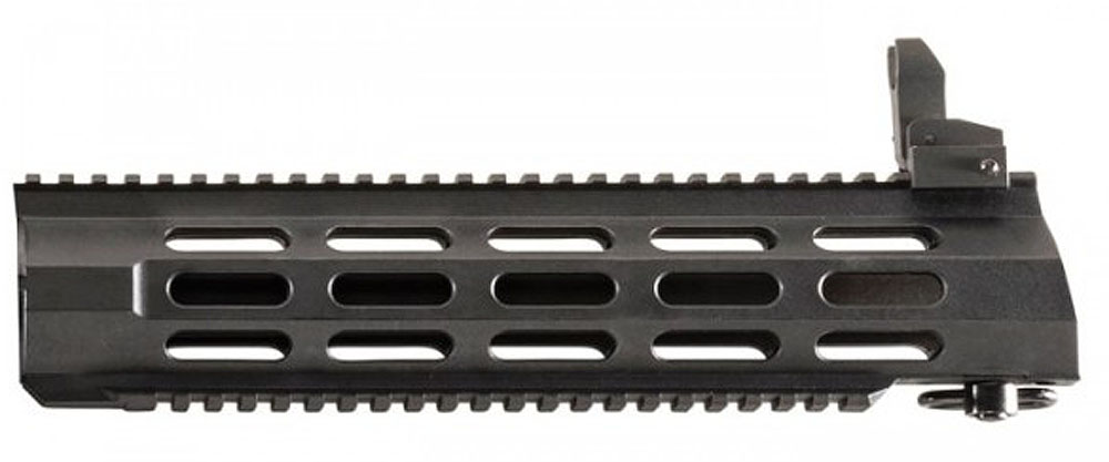 Archangel AA127 Extended Length Monolithic Rail Carbon Fiber/Polymer Material with Black Finish for Archangel AR556R Ruger 10/22                                                                        