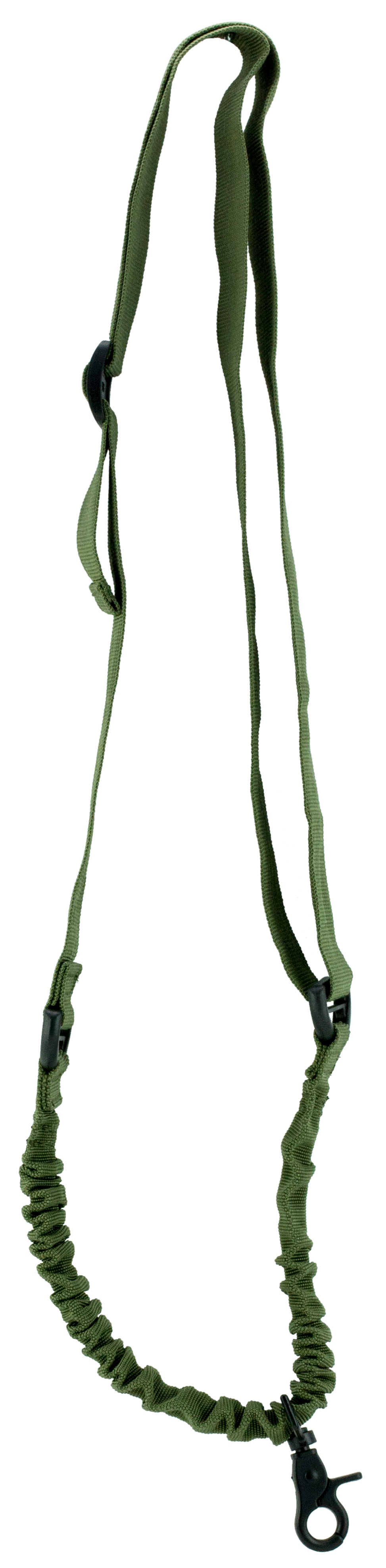Aim Sports AOPSG One Point  made of Green Elastic with 25" OAL & Bungee Design for Rifles                                                                                                               