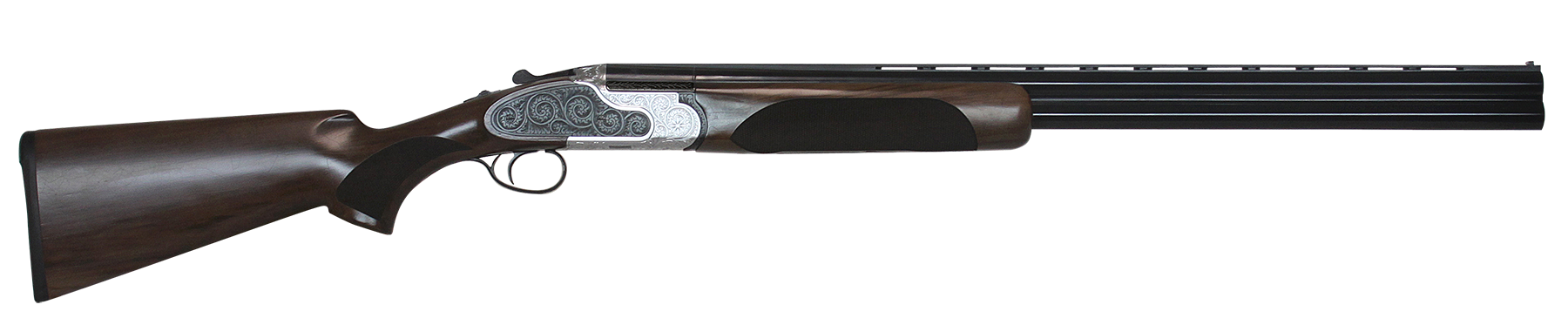 CZ-USA 06456 WingShooter Elite 20 Gauge 3" 2rd 28" Gloss Black Chrome Barrel, Engraved Satin-Gloss Chrome Metal Finish, Turkish Walnut Stock Includes 5 Chokes