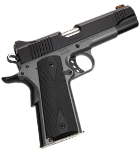 Kimber Mfg.,inc 3700693 Custom LW Shadow Ghost 45 ACP 8+1 5" KimPro Black Stainless Slide F/S Rubber Grip