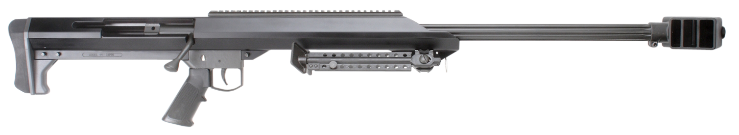 Barrett 13305 M99  50 BMG 29" 1rd Black Cerakote Black Fixed w/Sorbothane Recoil Pad Stock Black Polymer Grip Right Hand