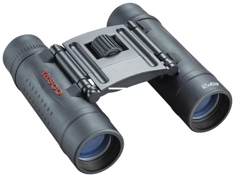 Tasco Essentials Roof Binoculars 12x25mm Compact Center Focus - 046162094686