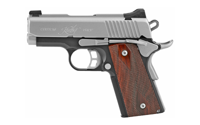 Kimber Mfg.,inc 3200057CA Ultra CDP II (CA) 45 ACP 7+1 3" Satin Silver Stainless Steel Slide Matte Black KimPro II Rosewood Double Diamond Grip - 3200057CA - 669278320571