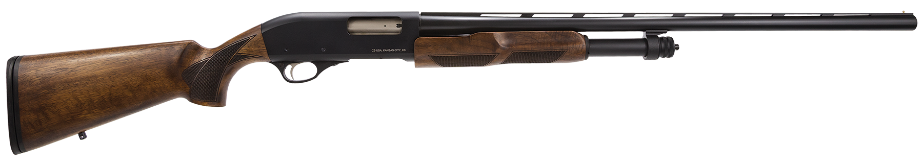 CZ-USA 06540 CZ 612 Field 12 Gauge 4+1 3" 28" Matte Black Barrel Stain Black Chrome Rec Turkish Walnut Fixed Pistol Grip Stock (Full Size) Includes 3 Chokes