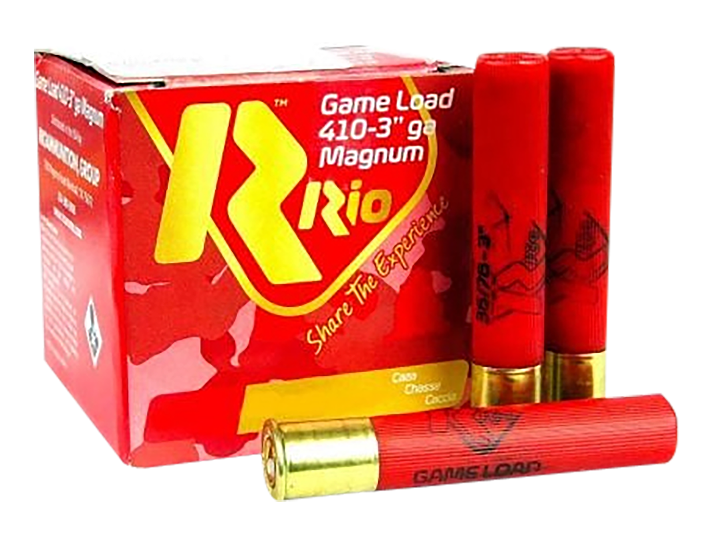 Rio Ammunition RCHV368 Game Load 410Gauge 3" 11/16oz 8Shot 25 Rounds Rio Ammunition RCHV368 Game Load 410Gauge 3" 11/16oz 8Shot 25 Rounds
