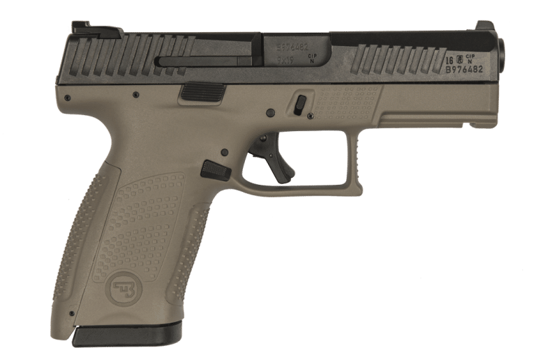 CZ P-10 C 9mm Luger 4.02 in Barrel 15 Rounds Flat Dark Earth Night Sights