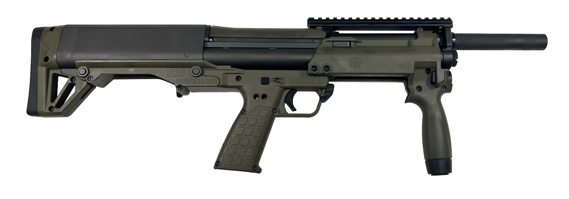 Kel-Tec KSG Compact Bullpup Pump 12ga Shotgun 8rd Capacity - OD Green