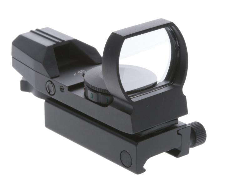 Truglo Multi Reticle Open Dot Red Dot 1x 34mm Picatinny Green Red 5 MOA