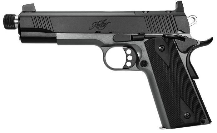 Kimber Custom Shadow Ghost LW TFS Pistol 45 ACP 5 in. Black and Grey 8 rd.