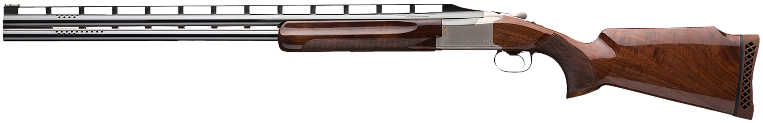 Browning Citori 725 Trap 12 Gauge 32 Inch 2 Round Polished Blued Silver Nitride
