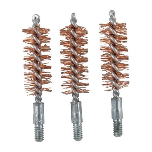 44-45 CALIBER DOUBLE-TUFF BRONZE PISTOL BRUSH 3 PACK