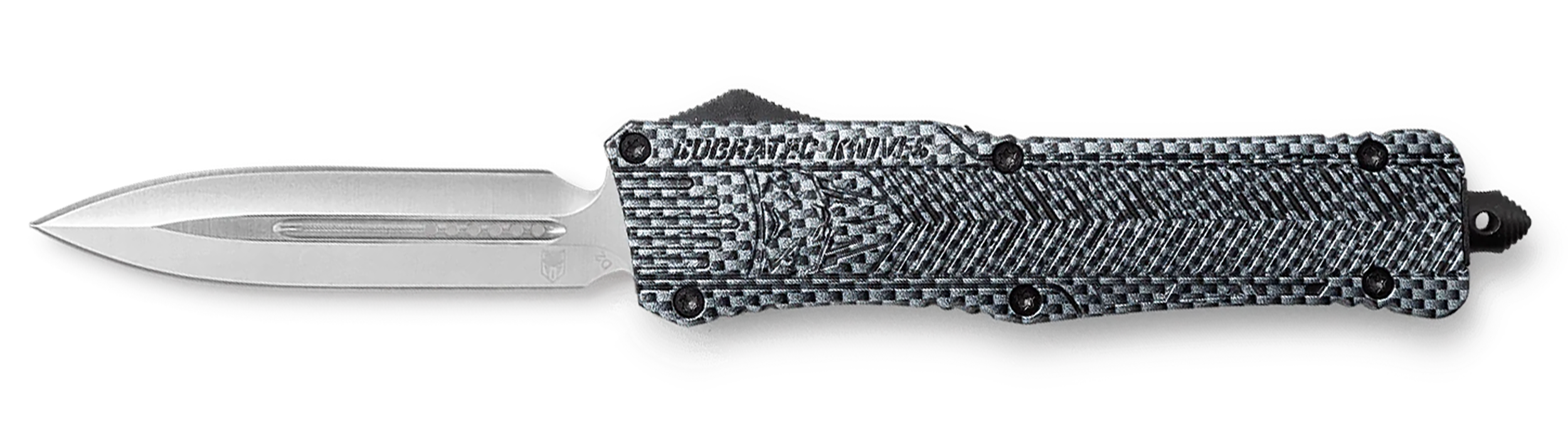 CobraTec Knives LCFCTK1LDNS CTK-1 Large 3.75" OTF Dagger Plain D2 Steel Blade/Carbon Fiber Aluminum Handle Features Glass Breaker Includes Pocket Clip CobraTec Knives LCFCTK1LDNS CTK-1 Large 3.75" OTF Dagger Plain D2 Steel Blade/Carbon Fiber Aluminum Handle Features Glass Breaker Includes Pocket Clip