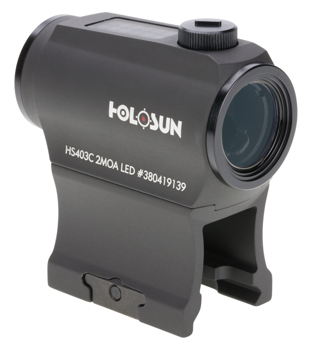 Holosun HS403C Micro Red Dot Sight 20mm Solar Failsafe 12 Brightness 50k Battery