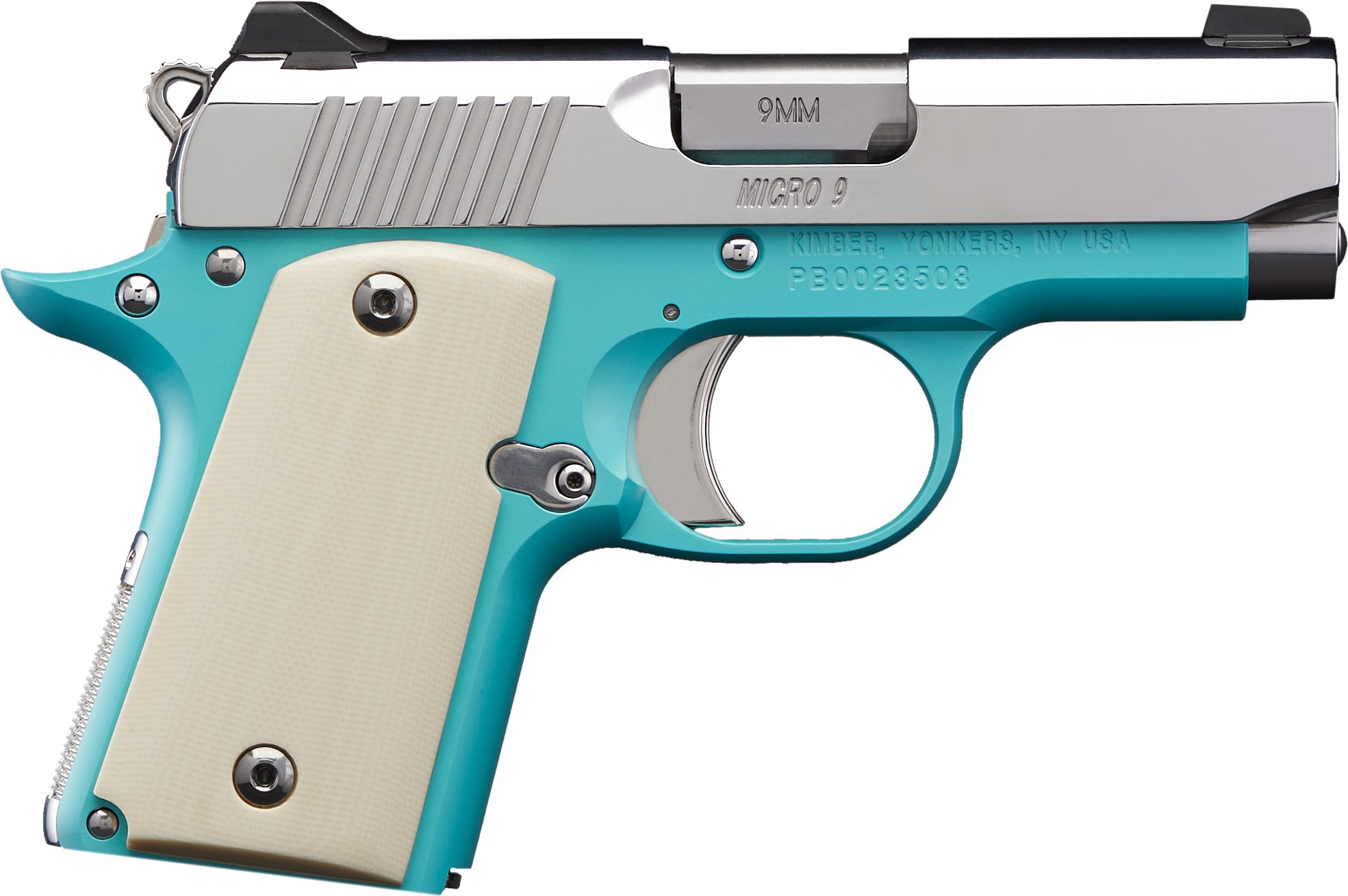 Kimber Micro 9 Bel Air Pistol 9 mm 3.15 in. Two Tone 7+1 rd. NS