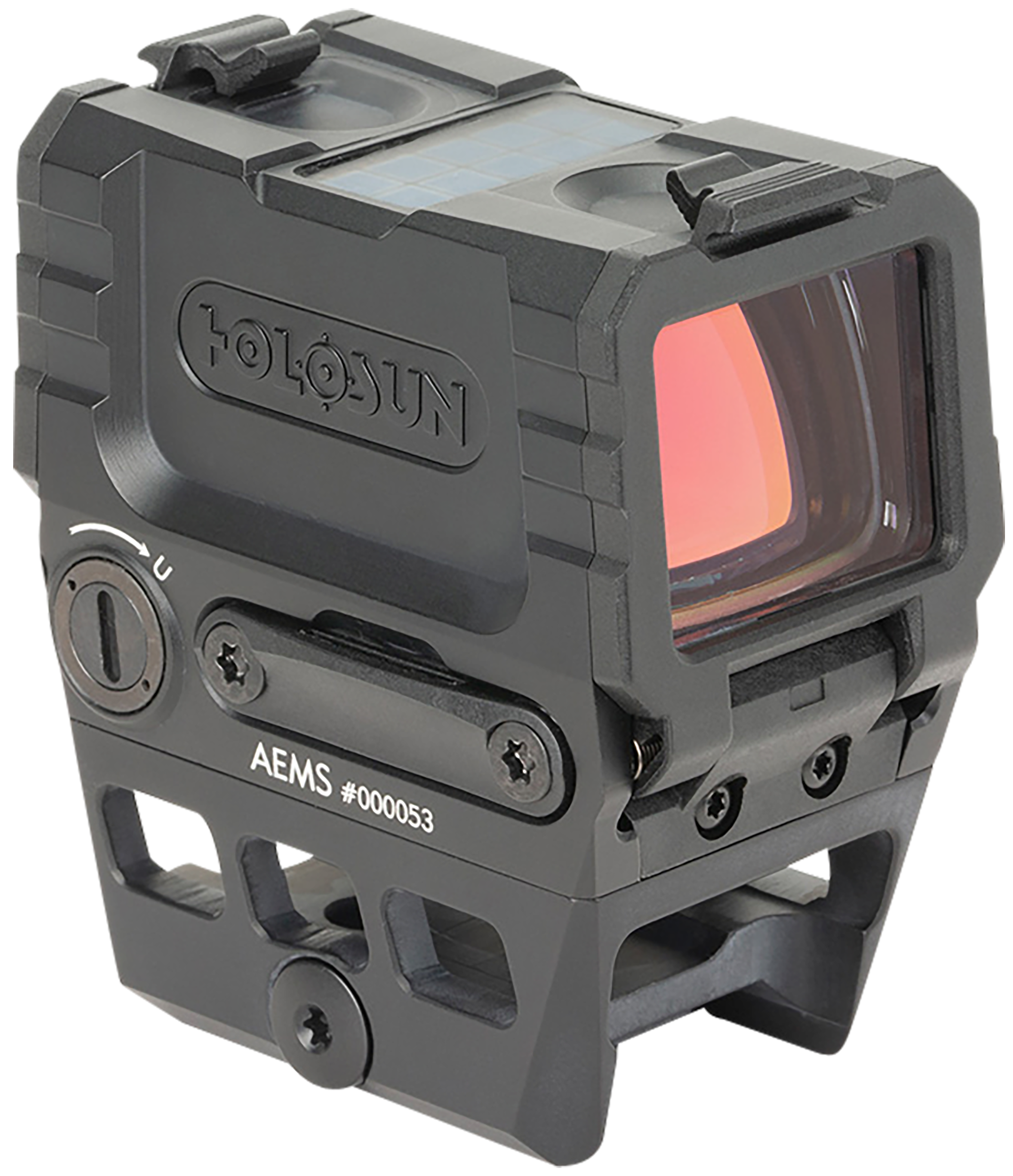 Holosun AEMS Red Dot Multireticle 2 MOA Dot 65 MOA Circle Solar Failsafe Shake Awake Picatinny