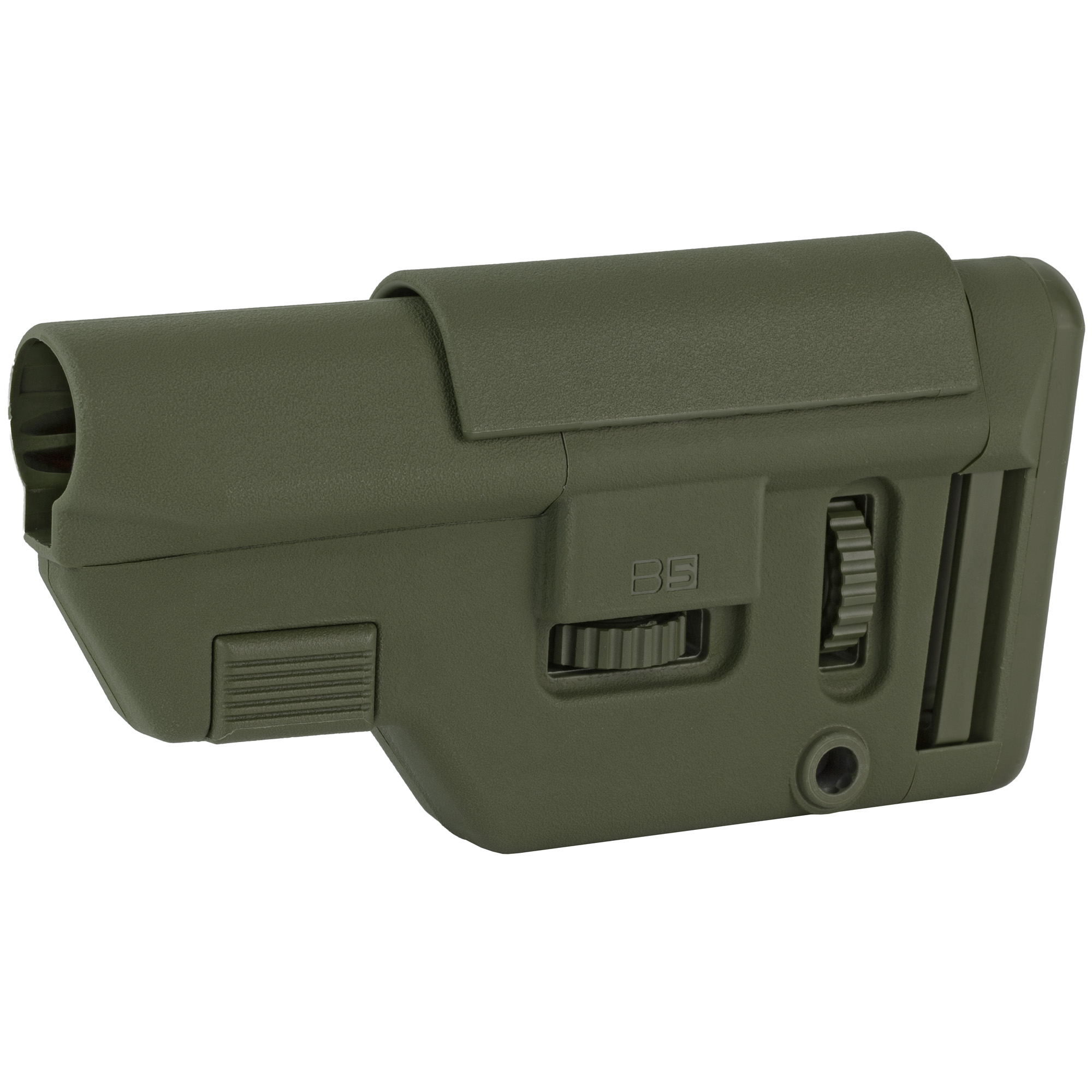 B5 Systems Collapsible Precision Stock Medium OD Green Mil-Spec Compatible - CPS-1308 - 814927022249
