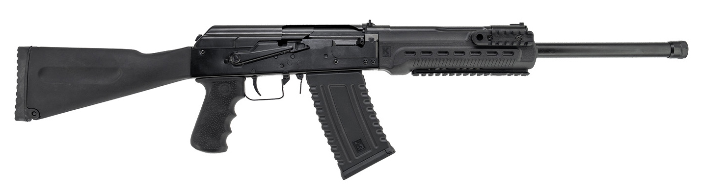 Kalashnikov USA KS-12 12 Gauge 18.25in 5 Round Fixed Stock Black