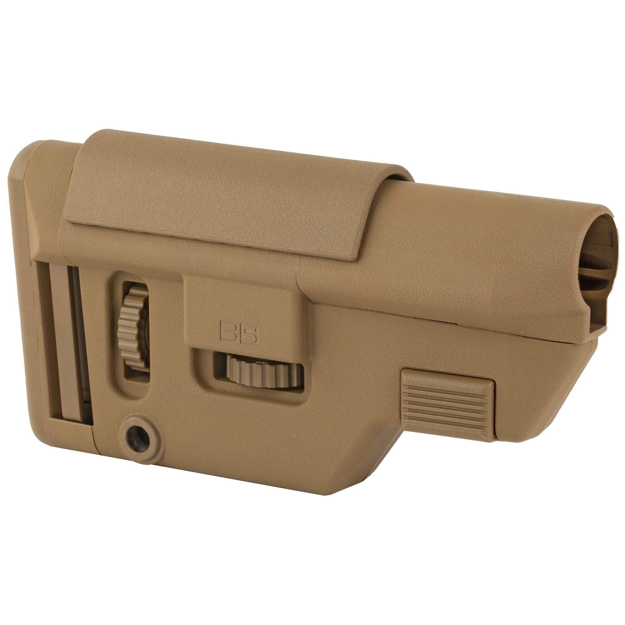 B5 Systems CPS1306 Precision  Coyote Brown Synthetic Adjustable with Cheek Riser Fits AR-Platform - CPS1306 - 814927022225