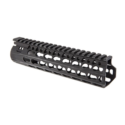 BCM KMRA8556BK KMR Alpha Handguard 8" Keymod Style Made of Aluminum with Black Anodized Finish for AR-15