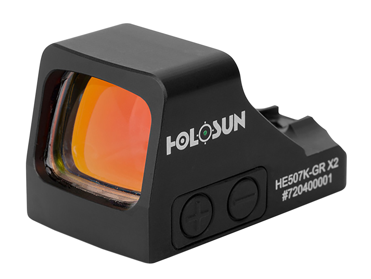 Holosun HE507K-GR X2 Green Dot Reflex Sight 2MOA 32MOA Circle Shake Awake Lock Mode