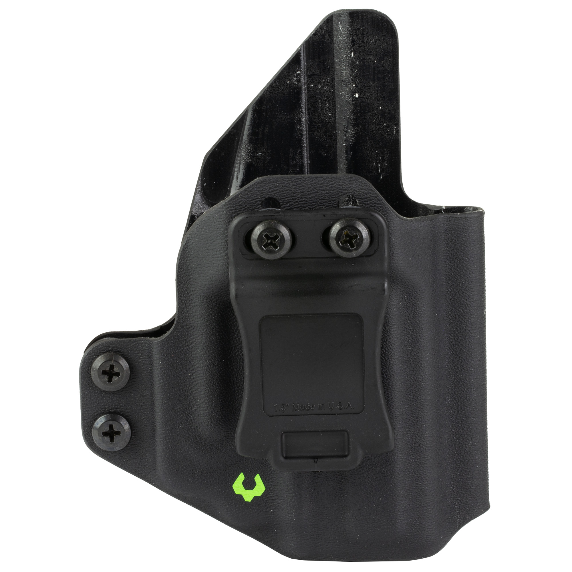 Viridian 951-0011 Kydex  IWB Black Kydex Belt Clip Fits Springfield Hellcat OSP Right Hand - 9510011 - 850038512903