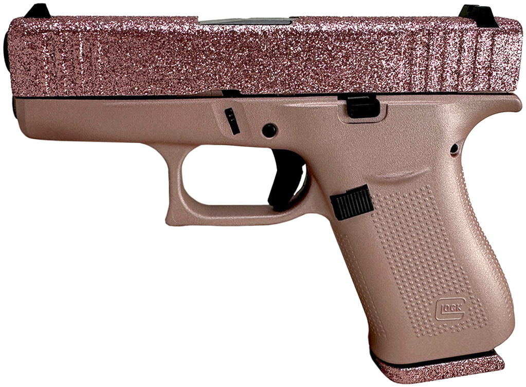 Glock 43X 9mm, 3.4in. Barrel, 10rd - Gold