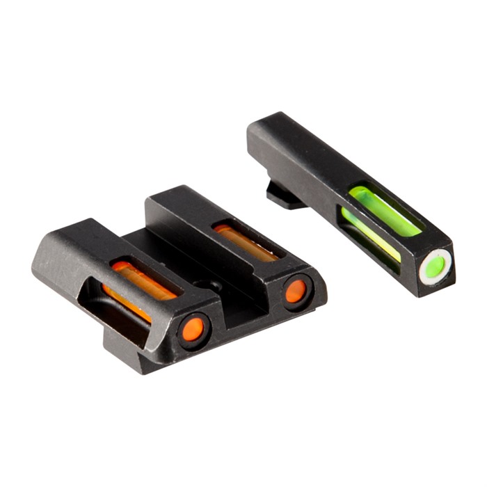 LiteWave H3 Tritium/Litepipe Sight Set for Glock 45 ACP/10mm
