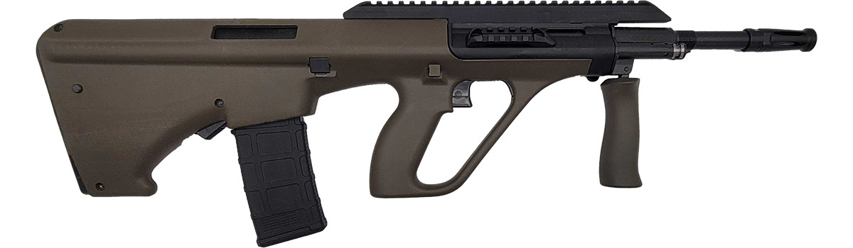Steyr Arms AUG A3 M2 Rifle - OD Green | .223 Remington | 16" CHF Barrel Steyr Arms AUG A3 M2 Rifle - OD Green | .223 Remington | 16" CHF Barrel