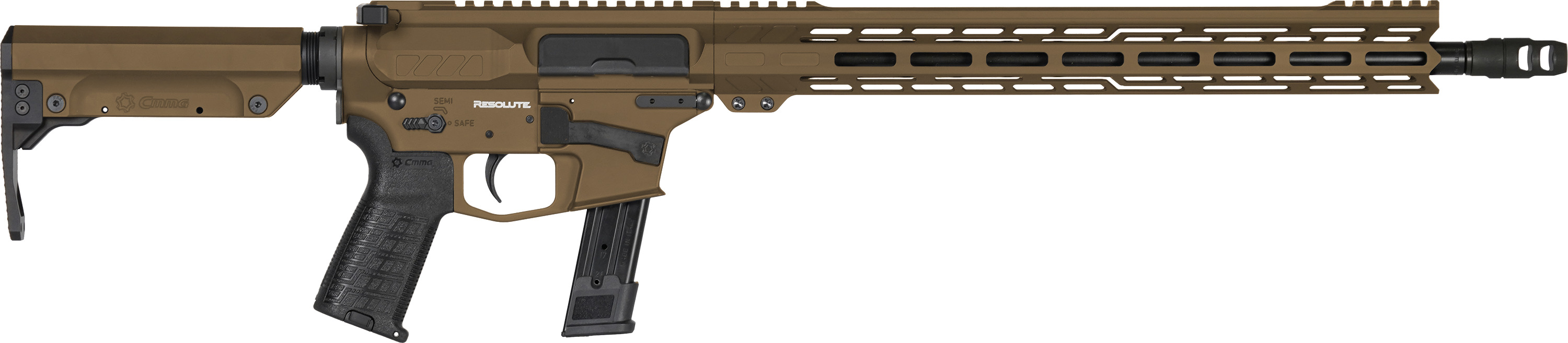 CMMG Resolute Mk17 9mm 16.1in 21rd Midnight Bronze
