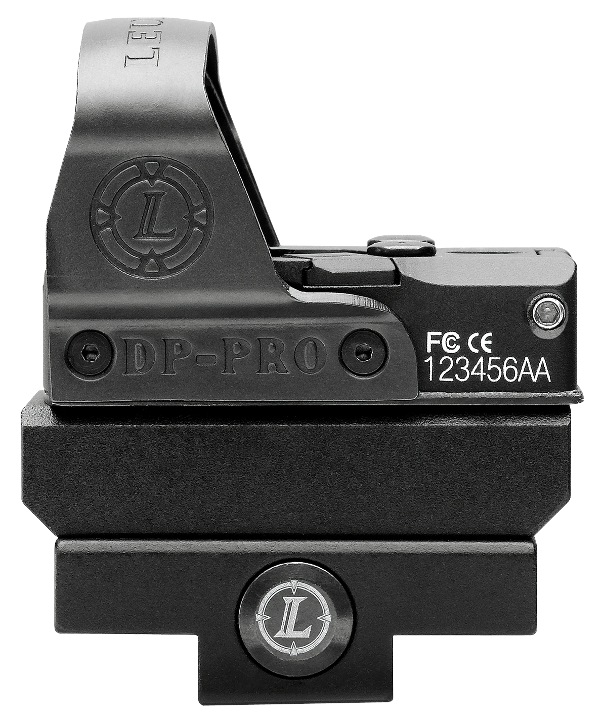 Leupold 120059 DeltaPoint Pro Cross Slot Riser 1-Piece AR-Platform Matte Black