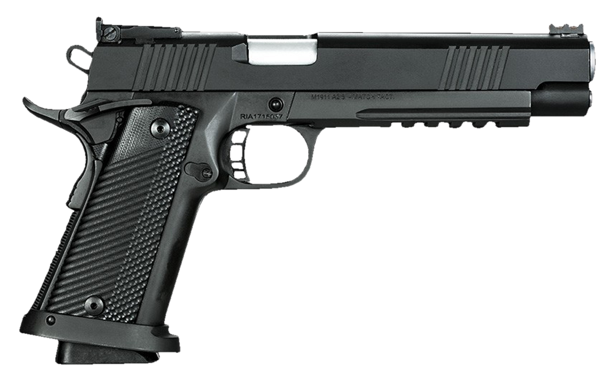 Rock Island Pro Ultra Match Big Rock 1911 Pistol 10mm 6 in. Black Parkerized 13 rd.