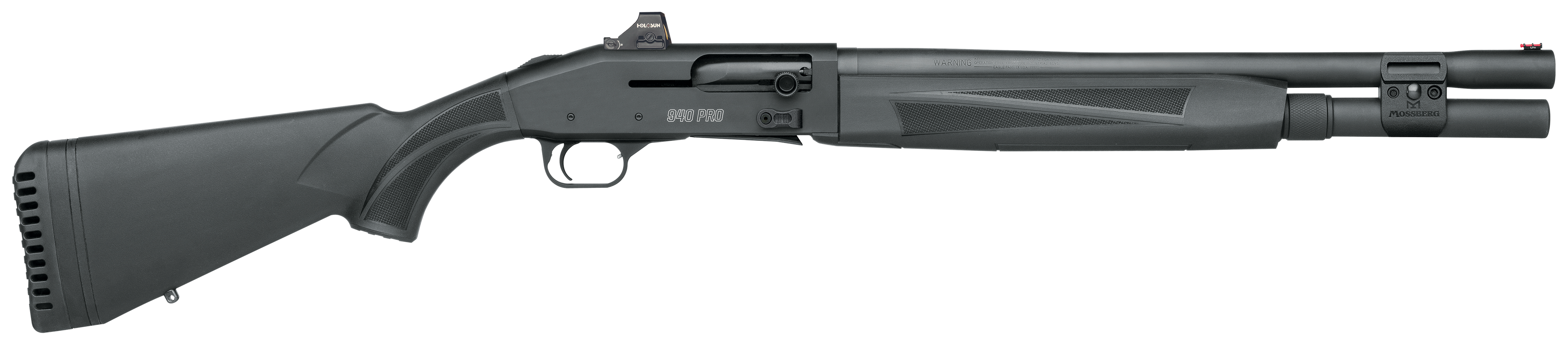 Mossberg 940 Pro Series 12GA, 18.5in. Barrel, 7rd, Incl. Holosun HS407K optic - Black (85161)