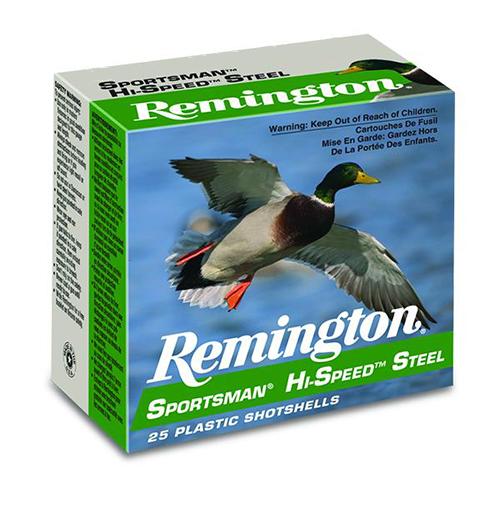 REMINGTON SPORTSMAN HI-SPEED STEEL 20GA 2.75'' 3/4OZ #7 25BX