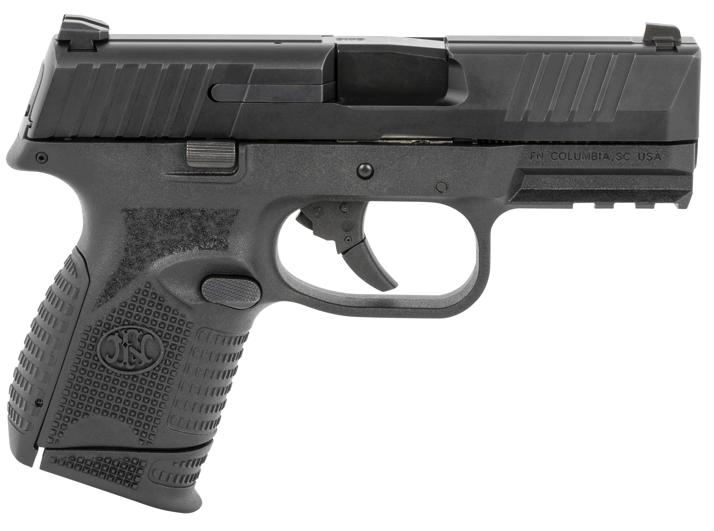FN 509 Compact 9mm Luger 3.7in 10 Rounds Matte Stainless Steel
