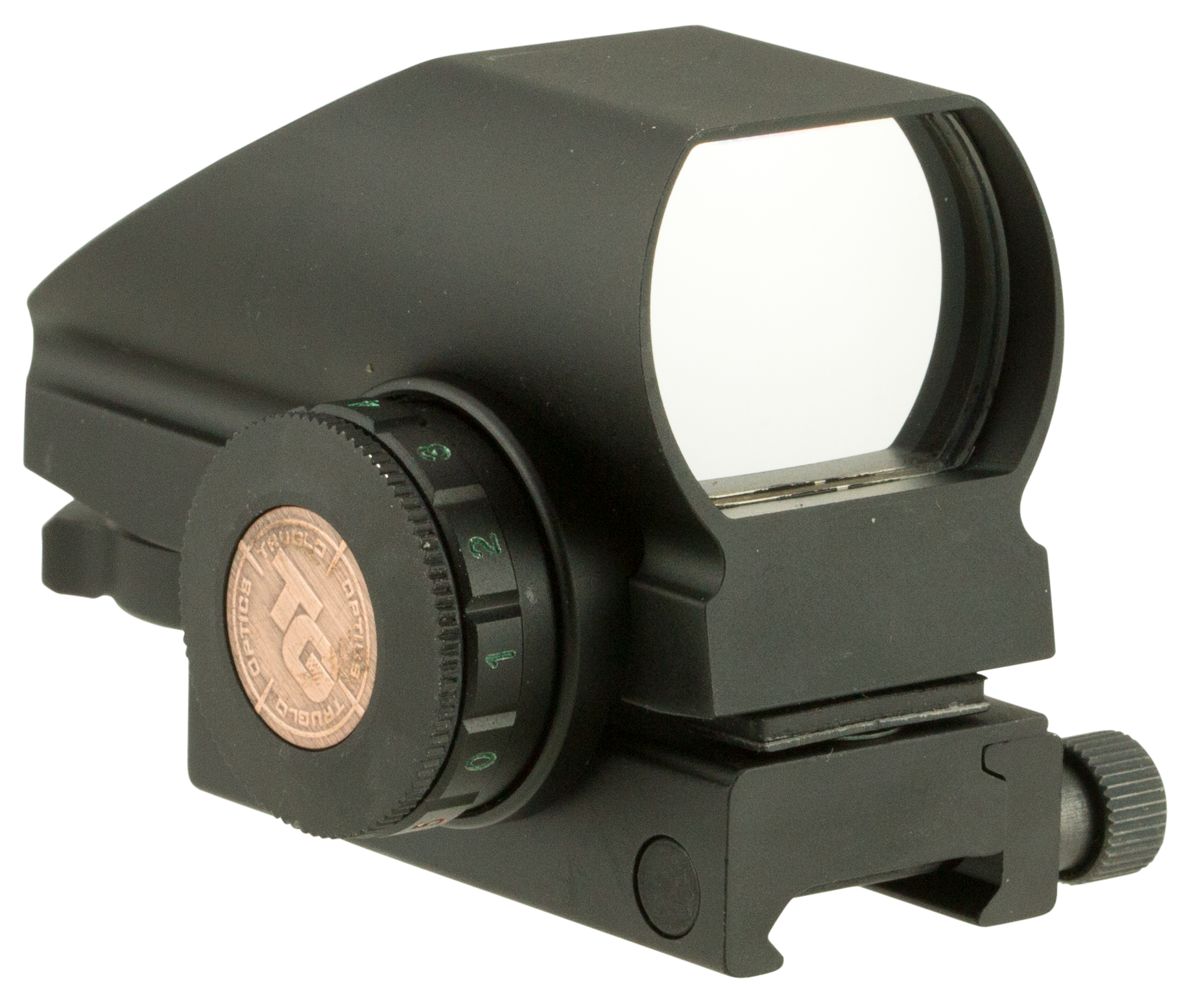 Truglo TruBrite 1x 34mm Red Green Illuminated 4 Pattern Red Dot Sight