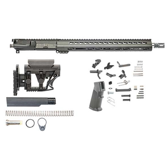 Luth-Ar Rifle Kit Bull 16 W Adjustable Stock AR Build Upper Handguard