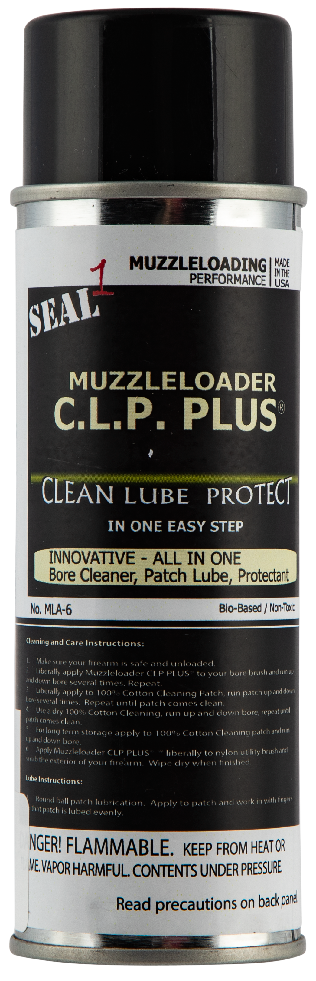 Seal 1 MLA6 CLP Plus Muzzleloader Cleans, Lubricates, Protects 6 oz Aerosol