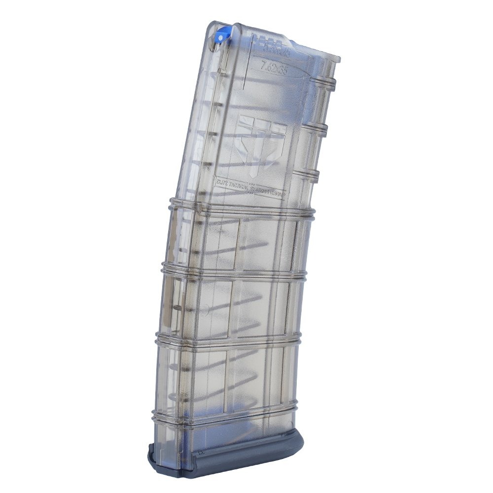 ETS Gen2 AR-15 Magazine Smoke Grey 30rd 5.56 .300 BLK Tritium Follower