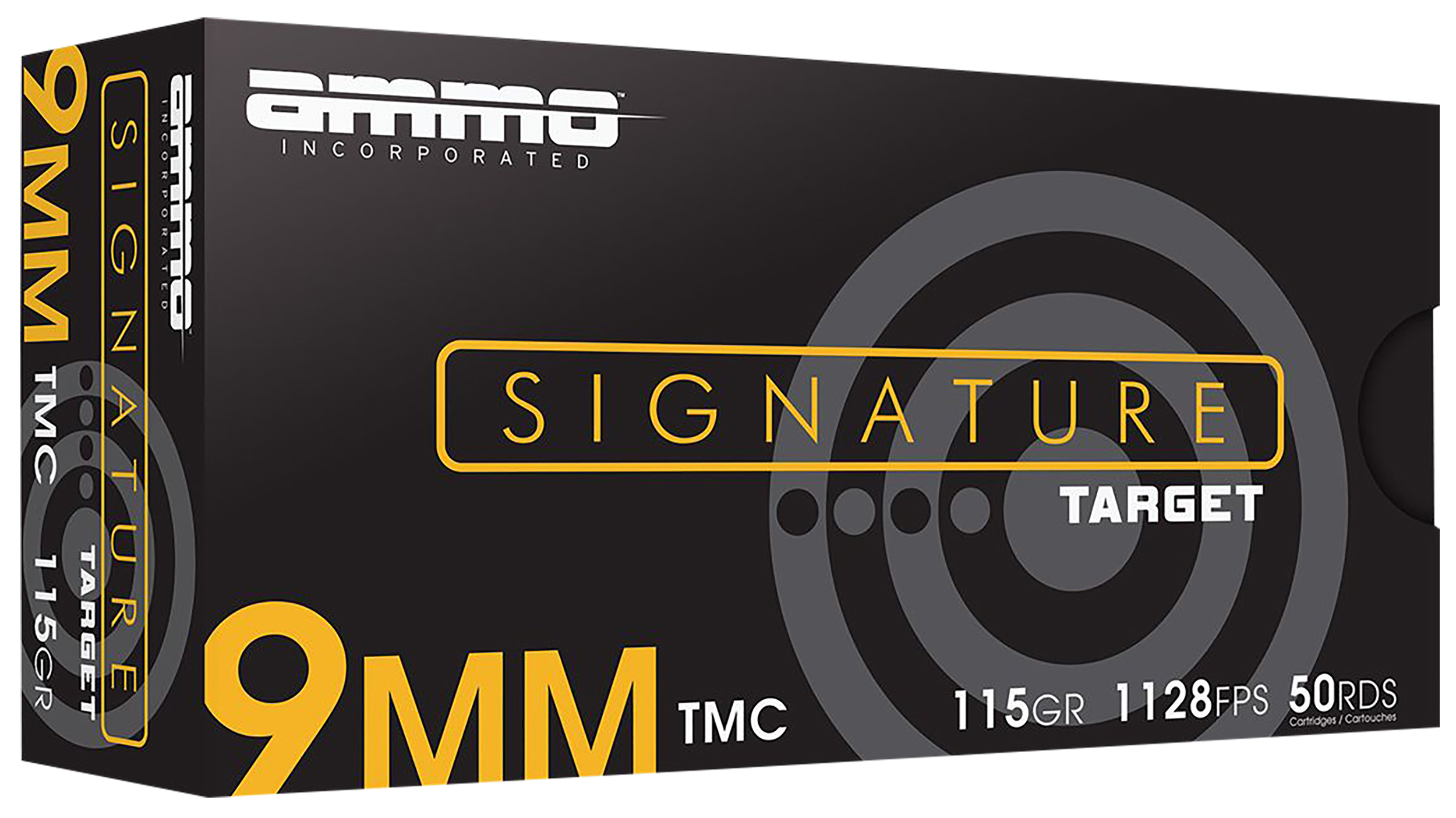 Ammo Inc 9115TMCA50 Signature 9mm Luger 115gr Total Metal Case 50 Rounds Ammo Inc 9115TMCA50 Signature 9mm Luger 115gr Total Metal Case 50 Rounds