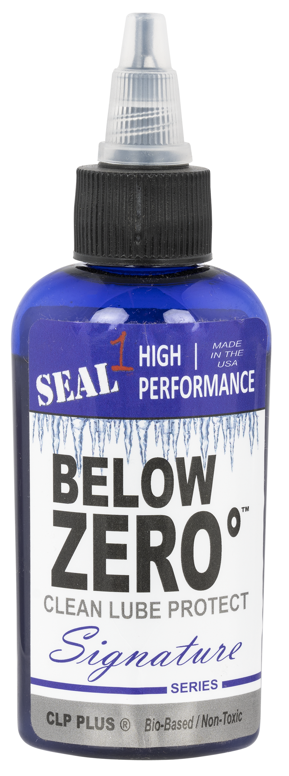 Seal 1 SLBZ2 Signature Below Zero Cleans, Lubricates, Protects 2 oz Squeeze Bottle