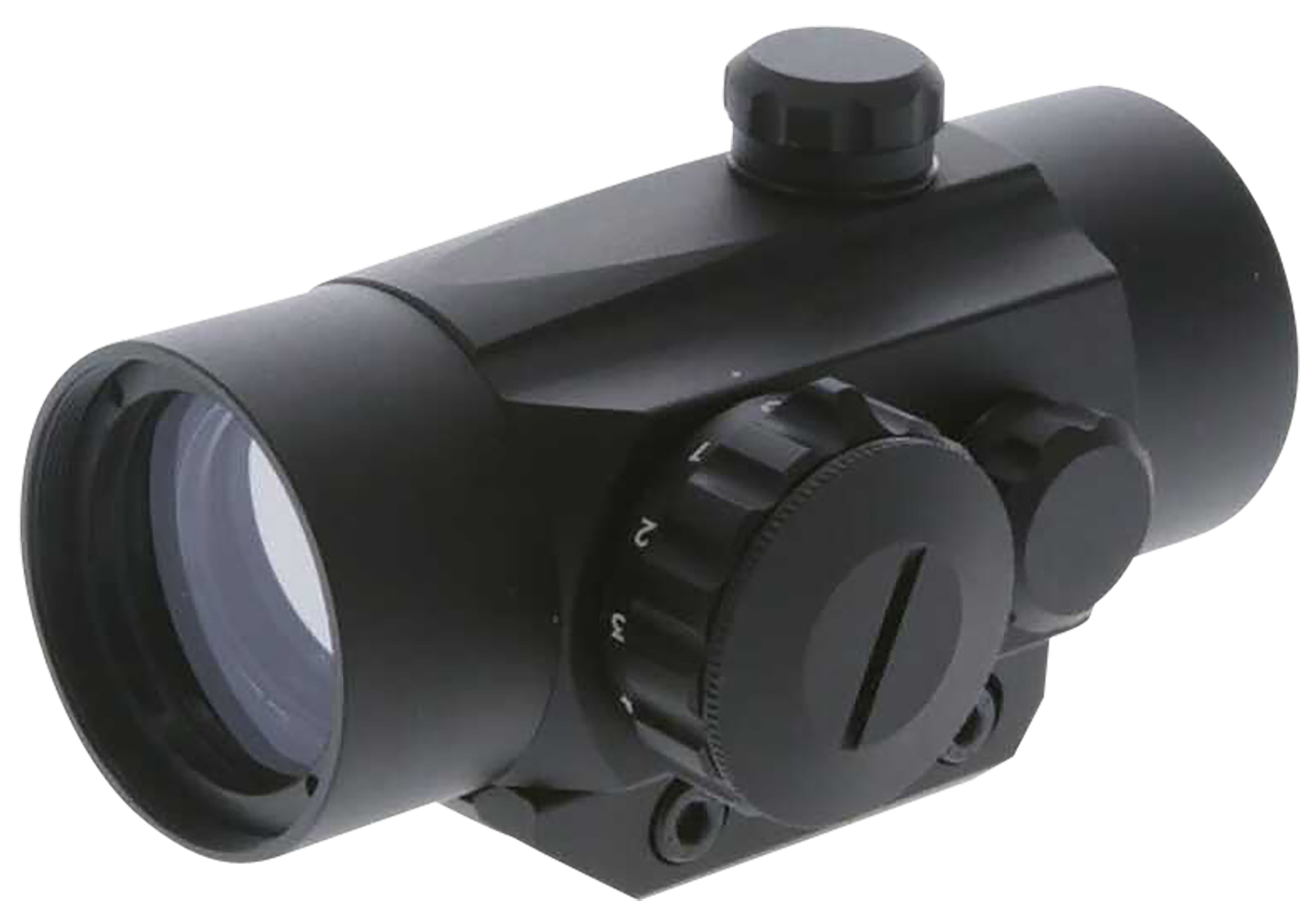TruGlo Red Dot Sight 1x30mm 5 MOA Unlimited Eye Relief Adjustable Windage Elevation Fog Proof