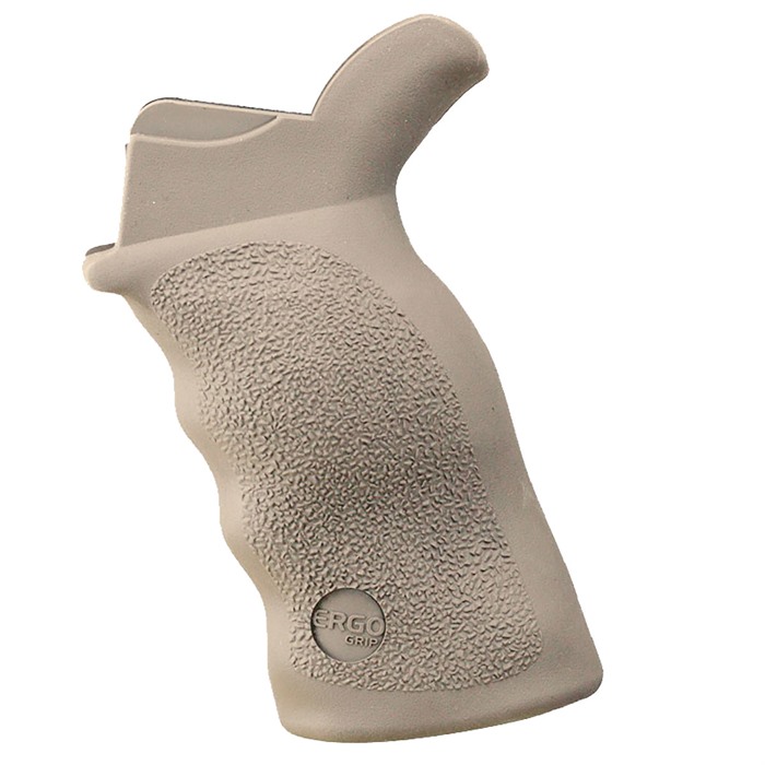 Ergo 4045DE Tactical Deluxe Made of Suregrip Rubber With Dark Earth Textured Finish for AR-15, AR-10 Ergo 4045DE Tactical Deluxe Made of Suregrip Rubber With Dark Earth Textured Finish for AR-15, AR-10