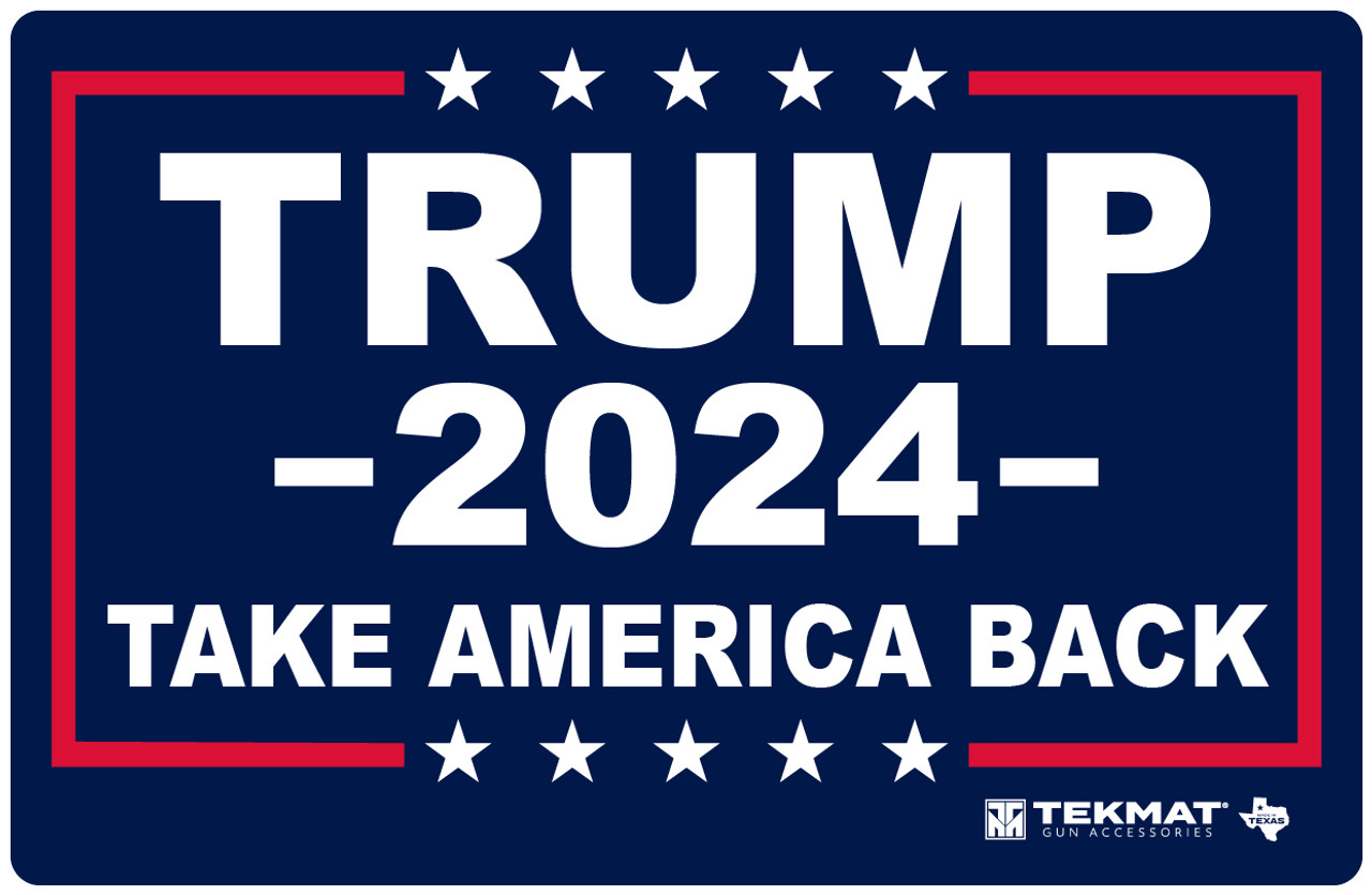 TekMat TEK42TRUMPMAGA Trump Door Mat Make America Great Again 25" x 42" - TEK42TRUMPMAGA - 888151039663