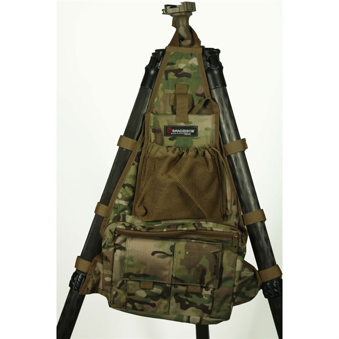 Armageddon Gear Tripod Caddy Multicam Accessory for Spotting Scope Tripods and Mounts