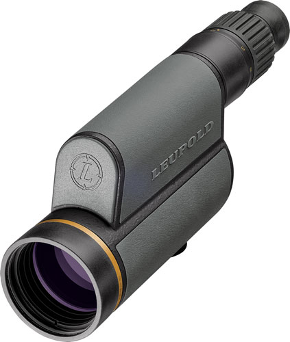 Leupold Gold Ring Hd 12-40x60mm Spotting Scope Shadow Gray Straight Body - 120372 - 030317006778