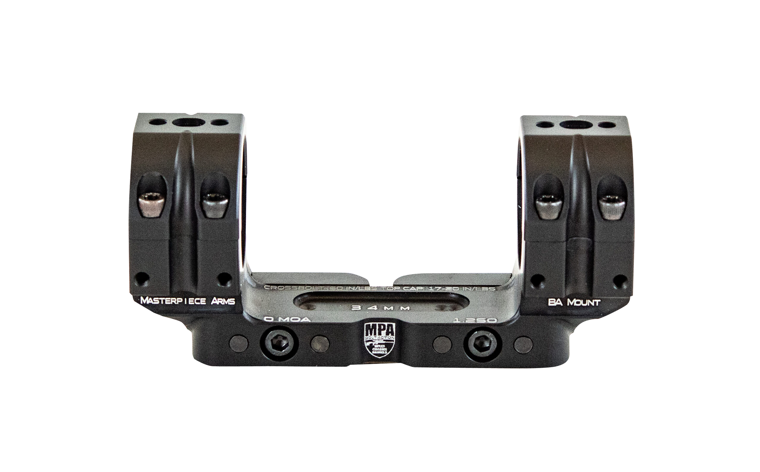 MasterPiece Arms Bamount301125 Mpa Ba Bolt Action Mount Picatinny 20mm Rail