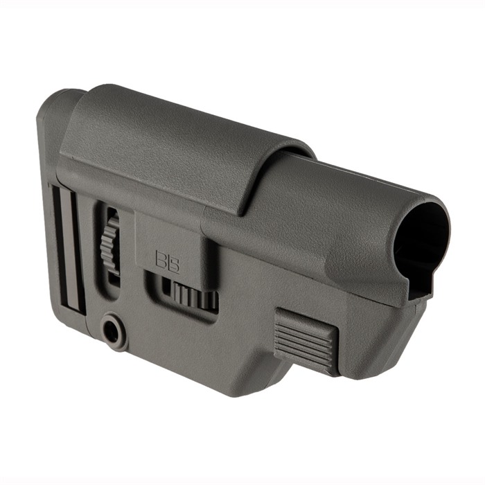 B5 Systems Collapsible Precision Stock 556 Foliage Green Medium Polymer Mil-Spec