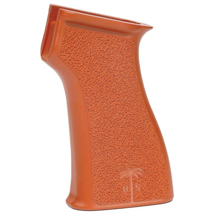 US Palm GR087 Pistol Grip  Bakelite Orange Synthetic Fits AK-47, AK-74, PKM, AKM