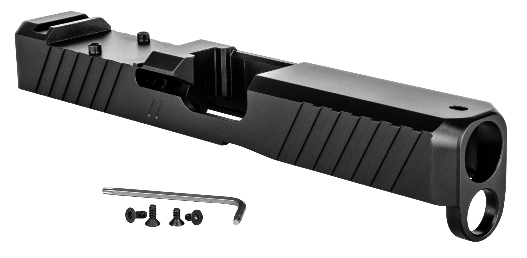 ZEV SLDZ195GDUTYRMRBLK Duty RMR Stripped Compatible w/Glock 19 Gen5 17-4 Stainless Steel                                                                                                                