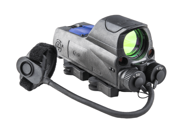 Meprolight MOR Pro Red Dot Sight with Visible and Infrared Laser for Picatinny Rails